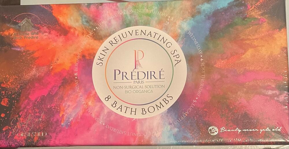 PREDIRE PARIS 8 Bath Bombs | Skin Rejuvenating Spa